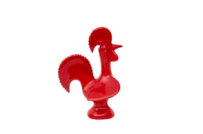 ROOSTER 29X22X16CM RED