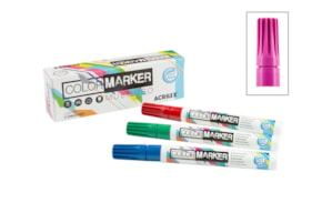 COLOR MARKER WATER BASED ROSE 83010537 ACRILEX