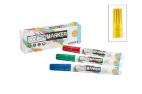COLOR MARKER OIL BASED GOLD YELLOW 83020505 ACRILEX