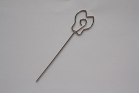 SET 12 CHROME HOLDERS 11CM