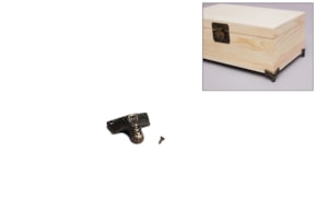 SET 12 OLD GOLD FEET 2.3X2.3X2.2CM