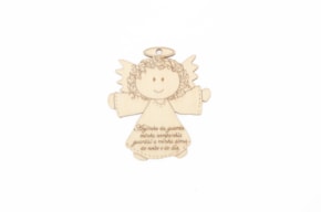 SET 12 ANJOS 8x7.2X0.3CM CHOPO