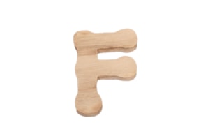 SET 10 LETRAS F 4.9X7X0.6CM CHOPO