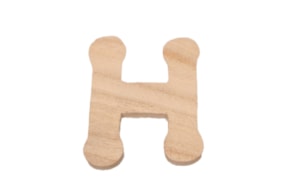 SET 10 LETRAS H 5.6X7X0.6CM CHOPO