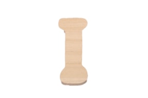 SET 10 LETRAS I 2.7X7X0.6CM CHOPO
