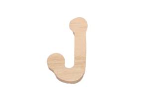 SET 10 LETRAS J 3.8X7X0.6CM CHOPO