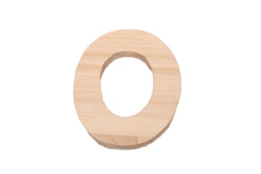 SET 10 LETRAS O 5.9X7X0.6CM CHOPO