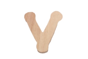 SET 10 LETRAS V 6.3X7X0.6CM CHOPO