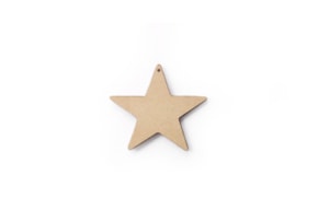 SET 12 ESTRELLAS 6.8X6.3X0.3CM DM
