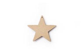 SET 12 ESTRELLAS 9X8.4X0.3CM DM