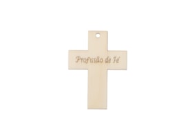 SET 12 CRUZES 6x4.5x0.3CM "PROFISSAO DE FE" CHOPO