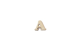 SET 12 LETRAS  A 1.7x1.5x0.4CM CHOPO