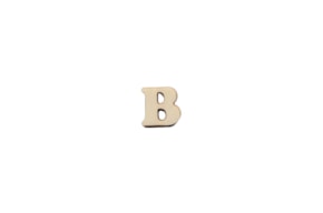 SET 12 LETRAS  B 1.7x1.5x0.4CM CHOPO