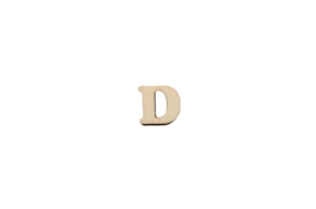 SET 12 LETRAS  D 1.7x1.5x0.4CM CHOPO
