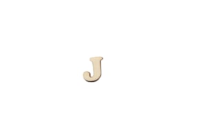 SET 12 LETRAS  J 1.7x1.5x0.4CM CHOPO