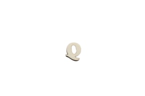 SET 12 LETRAS  Q 1.7x1.5x0.4CM CHOPO