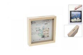 FRAME MONEYBOX 17X17X3.7CM