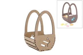 KIT CESTO OVO 9X9X15X0.3CM MDF