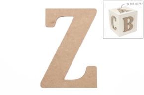 SET 6 LETRAS Z 13.7X0.3CM DM