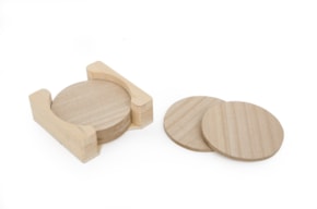 SET 6 BASES COPOS 10x10x3.5CM