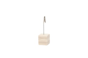 SET 6 CUBES W/CLIP 3.7x3.7x3.9CM