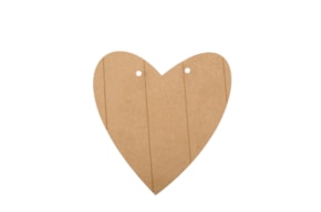 SET 2 HEARTS 35X36.7X0.8CM MDF