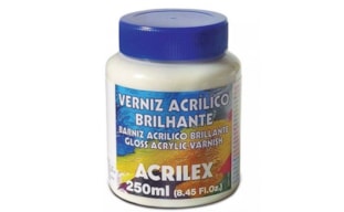 BARNIZ ACRILICO BRILLANTE 250ML 15025  ACRILEX