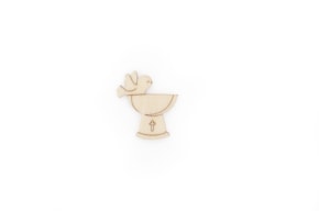 SET 12 PIAS BATISMAIS 4.4X5X0.3CM CHOPO