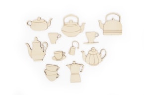 SET 11 APLICAÇIONES TÉ 6X0.3CM CHOPO