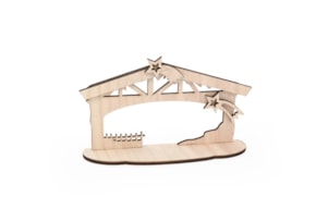 SET 2 CABANAS P/NACIMIENTO 17.5X10X0.4CM CHOPO