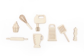 SET 8 ACCESORIOS DE COCINA 5X0.3CM CHOUPO