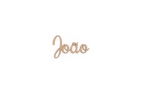 SET 6 NOMES PERSONALIZAVEIS 3X0.3CM MDF