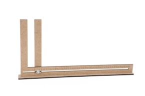REGLA P/CABELLO 52X25X0.5CM MDF