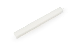 VELA BAUTIZO CUAD. 3X32CM BLANCA C/BARNIZ