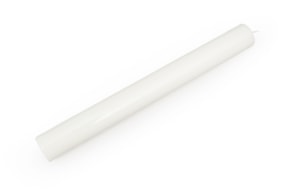 VELA BAUTIZADO CILINDRO 3.5X32CM BLANCA C/BARNIZ