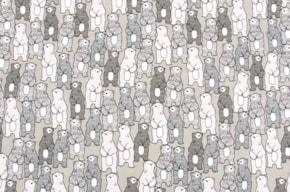 TECIDO 100x112CM 4500-741 WOLLY BEAR