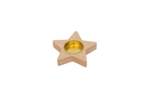 SET 6 CANDELEROS 10X10X1.6CM DM