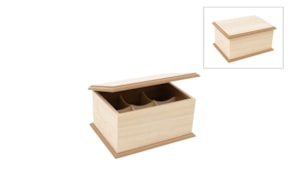 WOODEN BOX 20x14.5X10CM