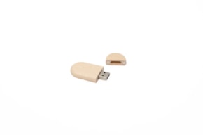 USB MADERA OVALADA 5.8x2.8x1cm 8Gb