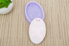SILICON MOLD W/LETTER N 7.5X5.5X1.2CM MLD049
