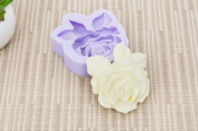 SILICONE MOULD 6.5CM MLD097 ROSE