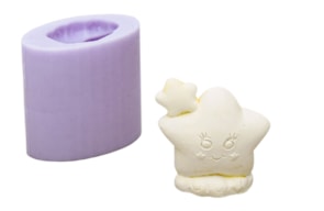 MOLD SILICON STAR 4.5X4.2CM MLD108