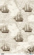PR * PAPEL ARROZ 54X33CM MARITIM BOATS PFY-1942