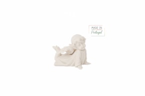 SET 2 LAYING ANGELS 1701  13CM