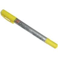 MARCADOR PONTA DUPLA AMARELO IDENTI-PEN