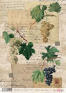 PAPEL ARROZ 21x29.7CM GRAPE PFY-4519