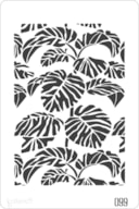 STENCIL 20X30CM  099 FOLIAGE