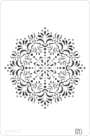 STENCIL 20X30CM 170 MANDALA