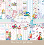 BLOC 14 PAPELES SCRAP 30X30CM MAGIC WONDERLAND PFY-4629