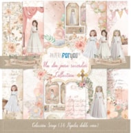 BLOCO  36 PAPEIS SCRAP 15x15cm DIA PARA RECORDAR PFY-10094